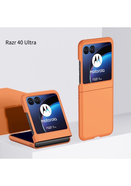 For Motorola Razr 40 Ultra Cilt Hissi Cep Telefonu Kılıfları (Yurt Dışından)