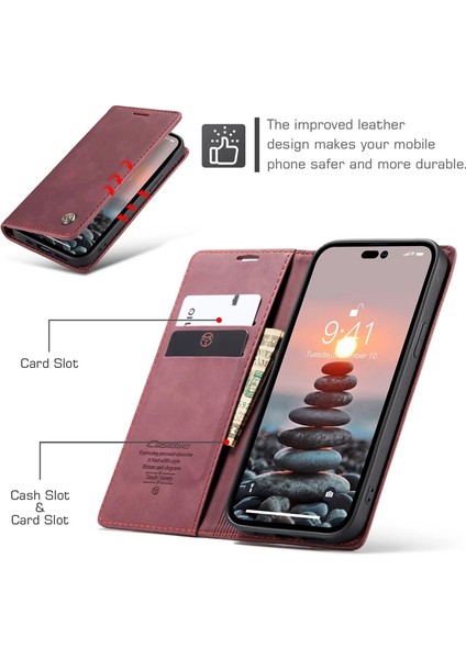 For Samsung Galaxy S23 Kart Yuvası Çevirmek Pu Cep Telefonu Kılıfları (Yurt Dışından) modelleri