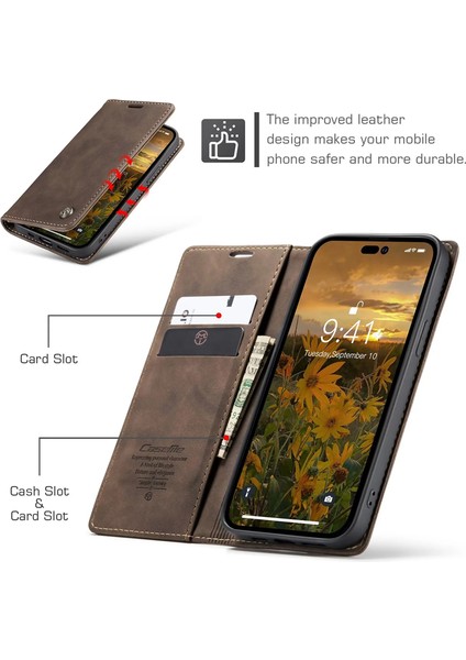 For Oppo Find X6 Kart Yuvası Çevirmek Pu Cep Telefonu Kılıfları (Yurt Dışından) modelleri