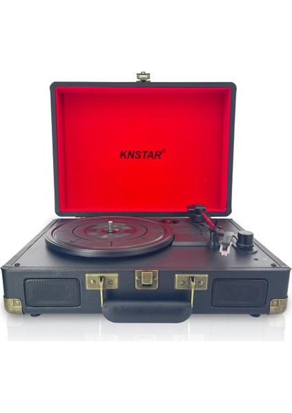 Klasik Görünümlü Pikap Hoparlörlü Bluetooth Bağlantı Aux ve 3.5 mm Kulaklık Girişi ve USB Giriş Retro Pikap Plak Çalar 33-45 - 78 Dönüş Hızları Hem Dekoratif Hem Şık CVR-101 fiyatları