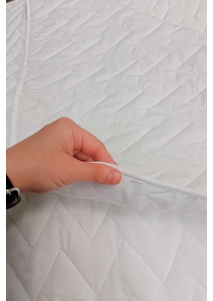 Çift Kişilik Beyaz Kapitone Desenli 1700 gr Yazlık Pike Beyaz Otel Pikesi 200 x 230 cm modelleri