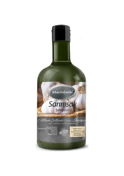Sarımsak Şampuanı 400 ml Sarımsaklı
