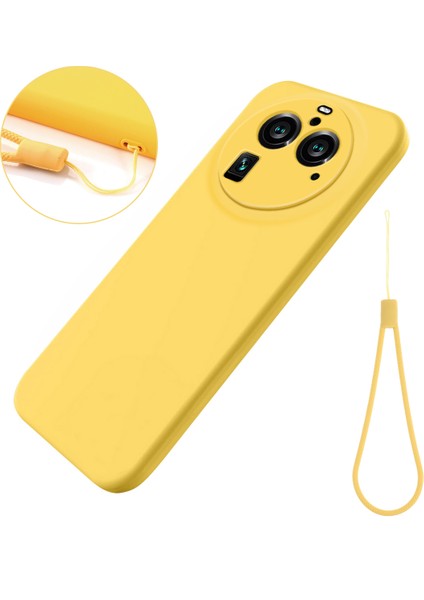 Oppo Find X6 Pro Sıvı Silikon Kapağı Yumuşak Astar Telefon Kılıfı (Yurt Dışından)