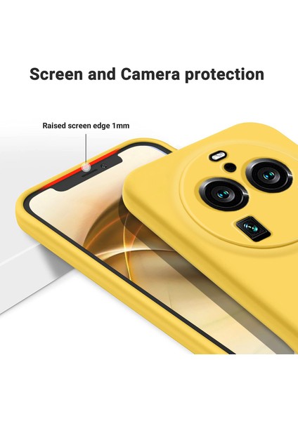 Oppo Find X6 Pro Sıvı Silikon Kapağı Yumuşak Astar Telefon Kılıfı (Yurt Dışından) indirimleri