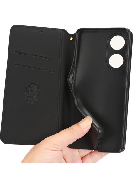 Oppo A98 5g / F23 5g / A1 5g Pu Deri Deri Stand Vaka Stand Kapağı Telefon Kılıfı (Yurt Dışından) fırsatları