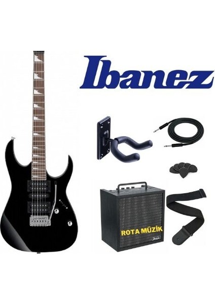 GRG170DX-BKN Gıo Rg Serisi Black Night Elektro Gitar Set