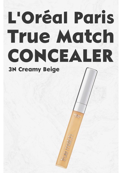 Loreal Paris True Match Concealer 3n Creamy Beige