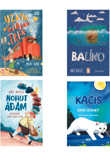 Uzaya Giden Tren - Balino - Nohut Adam - Kaçış 4 Kitap