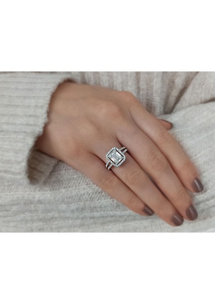 F Renk 0,88 Karat Baget Pırlanta Yüzük 0417R0300 indirimleri