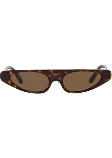 Dolce&gabbana 4442 502/73 52 Kadın Kahve Çekik Çerçeve Güneş Gözlüğü fiyatları