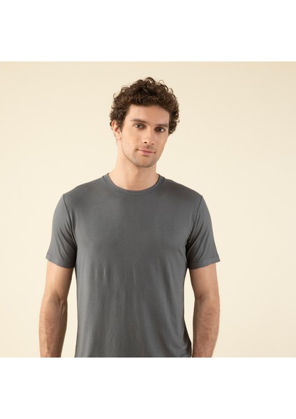 Albano Erkek T-shirt Antrasit fiyatları