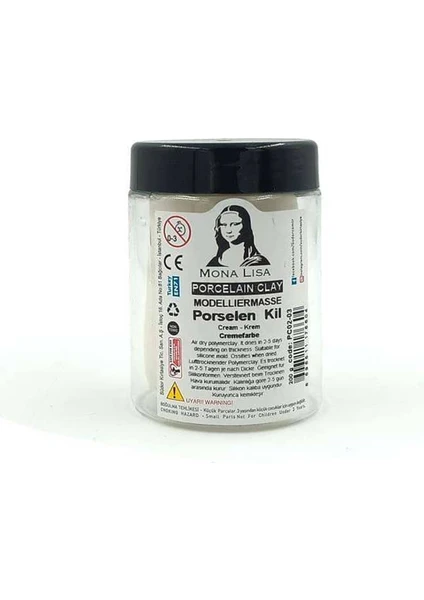 Mona Lisa Porselen Kili 200 gr Krem Rengi