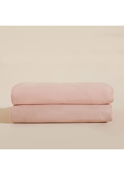 Ekstra Çift Kişilik Çarşaf 280 x 290 cm Somon