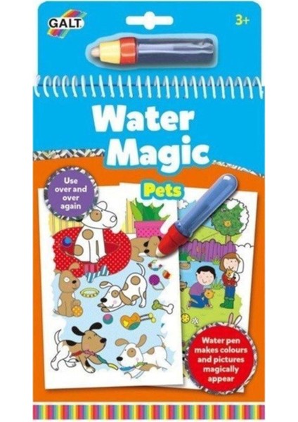 Water Magic Sihirli Kitap Evcil Hayvanlar 3 Yaş+ - Water Magic