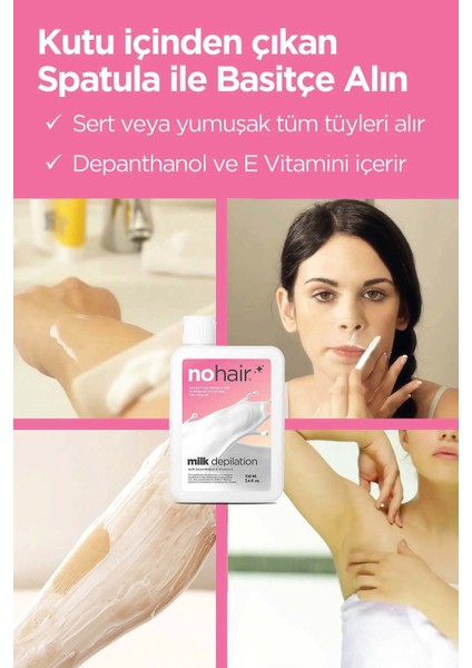 Milk Depilation Women Tüy Dökücü Süt Kadın 100 ml