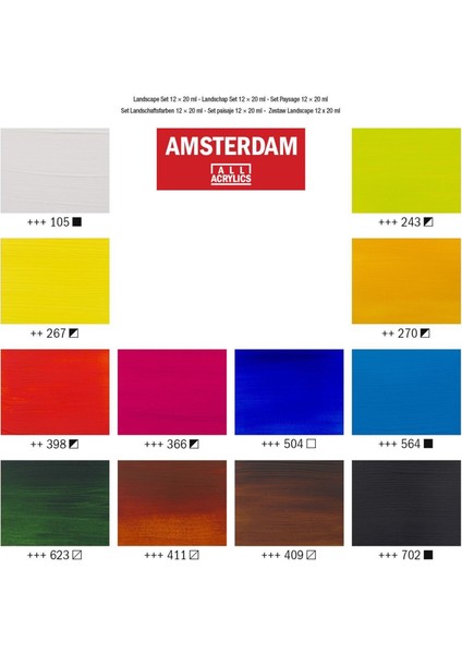 Amsterdam Akrilik Boya 12'li (17820412) 138220 fırsatları