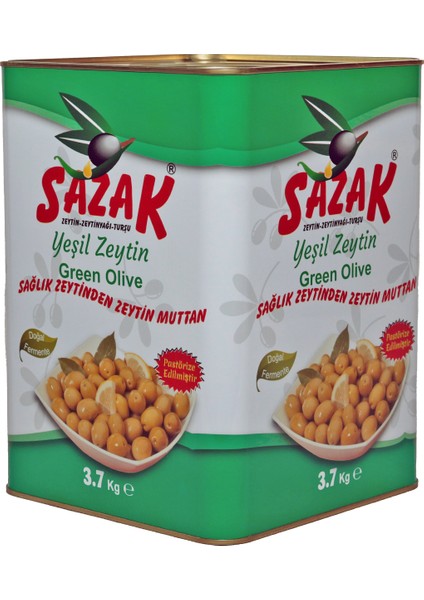 Domat Kırma Yeşil Zeytin 3.7 kg