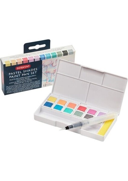 : Pastel Shades Sulu Boya Seti : 12 Renk