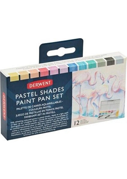 : Pastel Shades Sulu Boya Seti : 12 Renk fiyatları