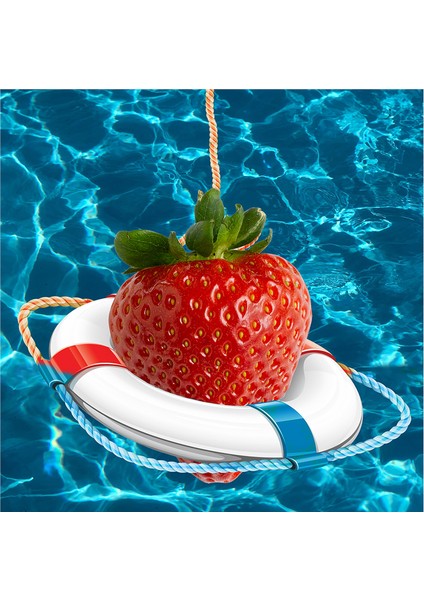 Ilüstrasyon Meyve Manipülasyon Doğal Taş Bardak Altlığı 4'lü Set - Natural Stone Coasters indirimleri