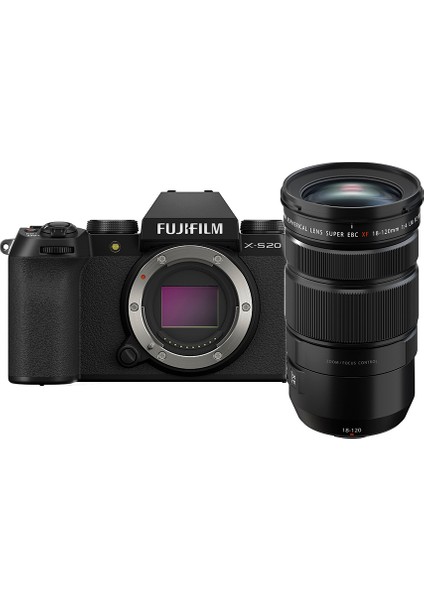 X-S20 Siyah + XF18-120MM Kit
