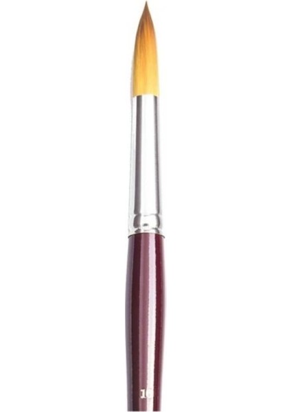 123 Serisi Kısa Saplı Sentetik Yuvarlak Fırça - N:16