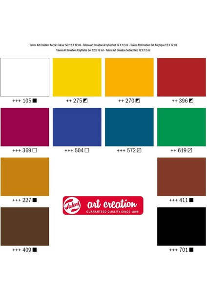 Art Creation Akrilik Boya Seti 12 x 12 Ml. fırsatları