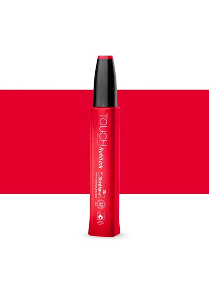 Touch Twin Marker Refill Ink: Dolum Mürekkebi : 20ML : R15 Geranium