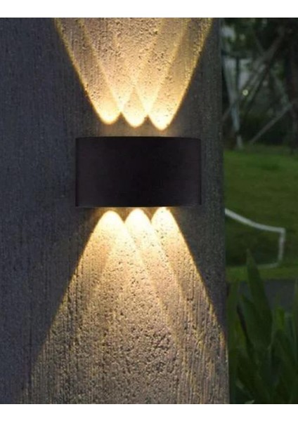 Haiti Desenli Çit Taraflı Ledli Aplik 10W Kendindenledli Içmekan Dışmekan Kullanımına modelleri