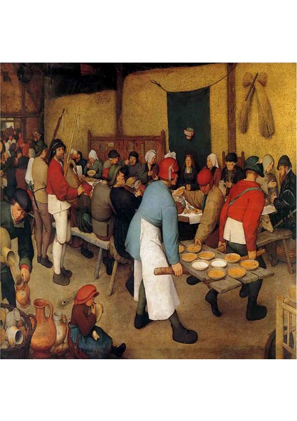 Pieter Brueghel Çocuk Oyunları ve Eserleri Doğal Taş Bardak Altlığı 4'lü Set - Natural Stone Coasters indirimleri