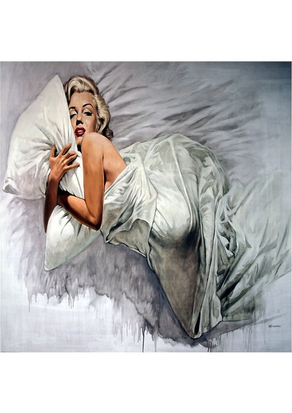 Marilyn Monroe Fotoğrafları Doğal Taş Bardak Altlığı 4'lü Set - Natural Stone Coasters modelleri