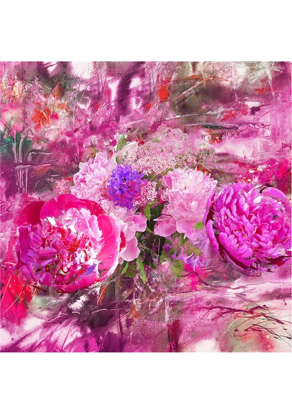 Kelebekli Çiçekler Doğal Taş Bardak Altlığı 4'lü Set - Natural Stone Coasters modelleri