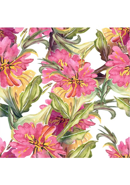 Kelebekli Çiçekler Doğal Taş Bardak Altlığı 4'lü Set - Natural Stone Coasters fırsatları