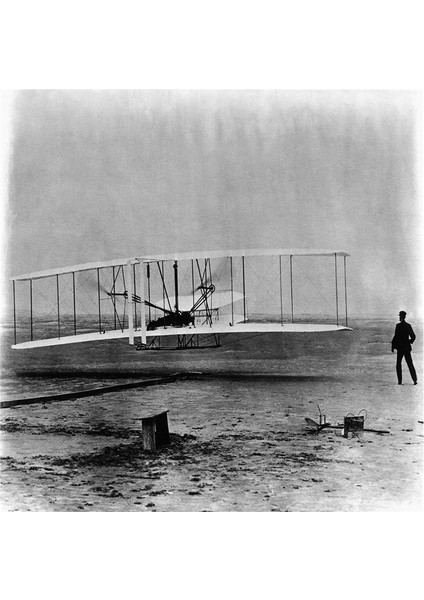 Siyah Beyaz Zeplin ve Eski Uçaklar Doğal Taş Bardak Altlığı 4'lü Set - Natural Stone Coasters fırsatları