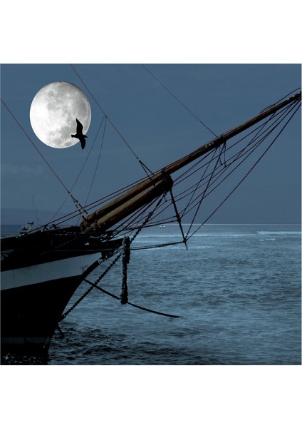 Deniz ve Yelkenliler Doğal Taş Bardak Altlığı 4'lü Set - Natural Stone Coasters modelleri