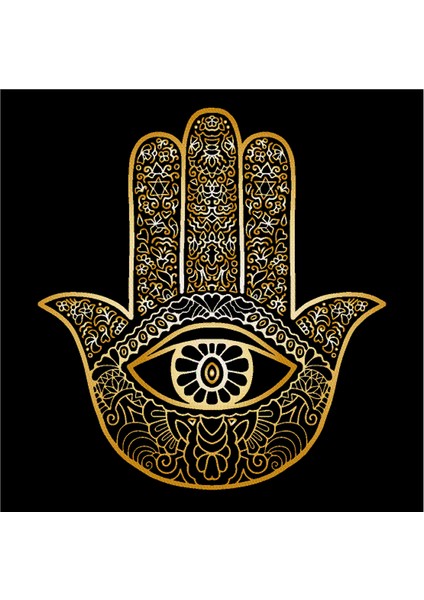 Fatıma'nın Eli Doğal Taş Bardak Altlığı 4'lü Set - Natural Stone Coasters fırsatları