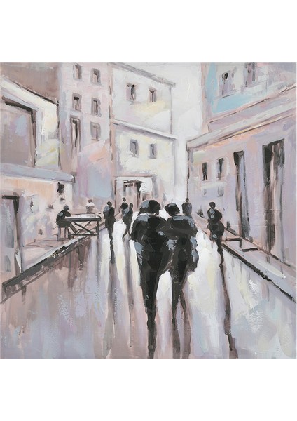 Modern Şehir ve Manzaralar Doğal Taş Bardak Altlığı 4'lü Set - Natural Stone Coasters fırsatları