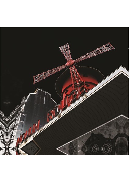 Moulin Rouge Pisa Kulesi ve Londra Metro Girişi Doğal Taş Bardak Altlığı 4'lü Set - Natural Stone Coasters fırsatları