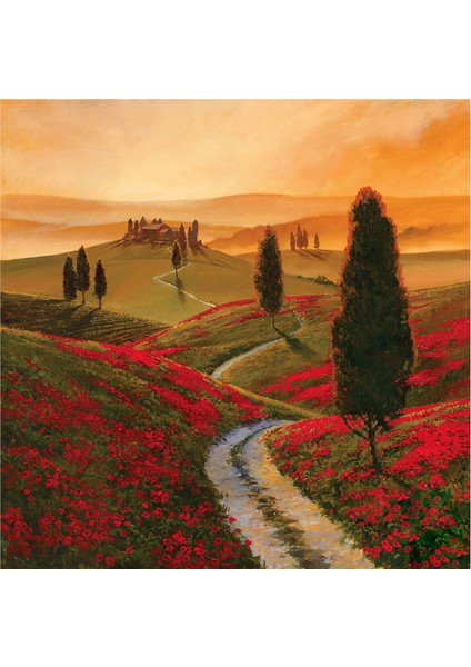 Manzaralar ve Modern Rönesans Portreleri Doğal Taş Bardak Altlığı 4'lü Set - Natural Stone Coasters modelleri