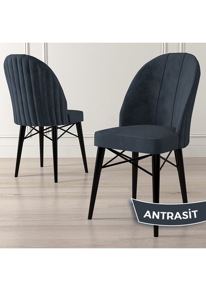 Concept Ves Serisi 80X132 Mdf Açılabilir Siyah Mermer Desen Mutfak Masa Takımı 6 Sandalye fırsatları