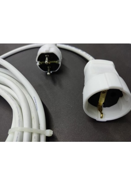 Fişli Prizli Seyyar Uzatma Kablosu Ünal kablo 3x1.5 Ttr Tam Bakır Kablo 5 Metre fiyatları