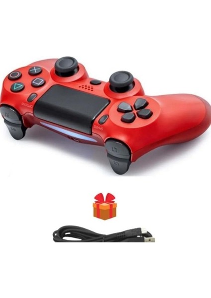 Ps4 Kol Wireless Kablosuz Ps4 Oyun Kolu Ps4 Siyah Joystick Tablet Telefon Pc Uyumlu Oyun Kolu