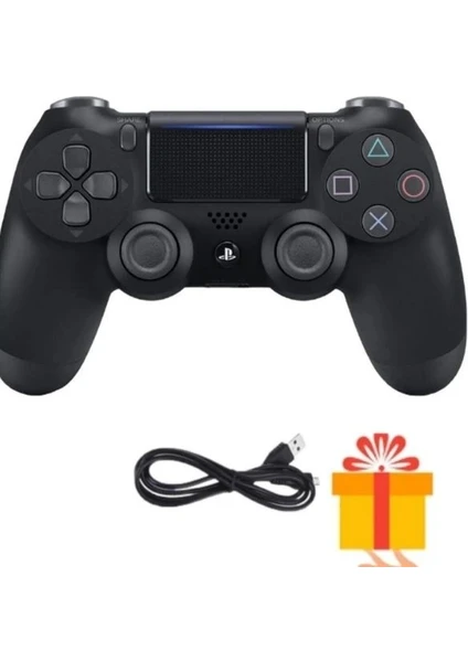 Ps4 Kol Wireless Kablosuz Ps4 Oyun Kolu Ps4 Siyah Joystick Tablet Telefon Pc Uyumlu Oyun Kolu