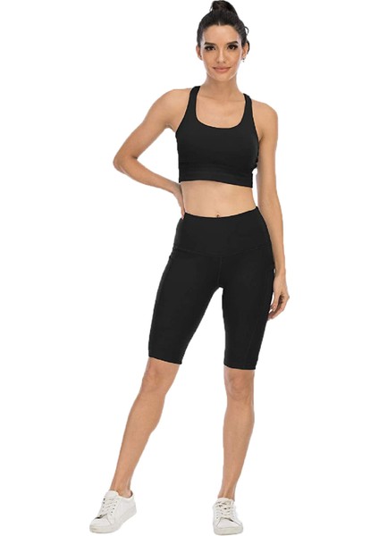 Kadın Yüksekbel Toparlayıcı Cepli Sporcu Dizüstü Tayt Yoga Pilates fırsatları