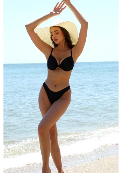 Kadın Destekli Fiyonklu Bikini 35003