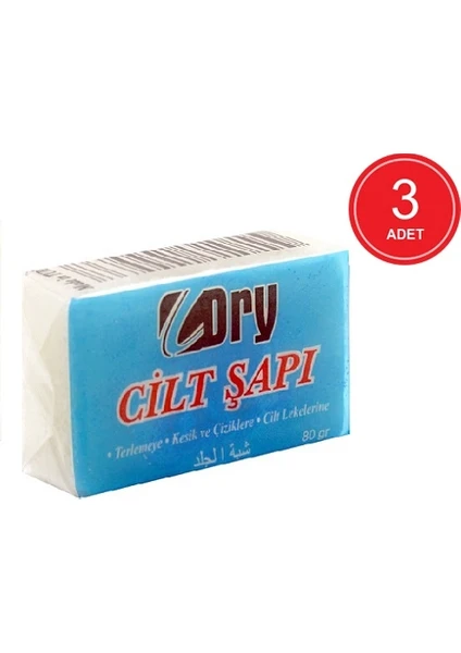 Cilt Şapı 3 x 80 G