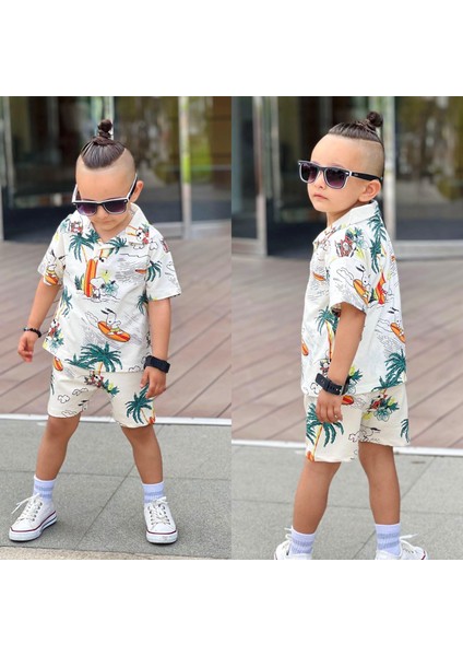 Erkek Çocuk Snoopy Şort Takım 11518 fiyatları