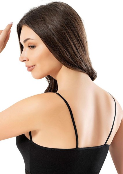 Kadın Çapraz İpli Askılı Atlet Pamuklu Rahat 6351 fiyatları