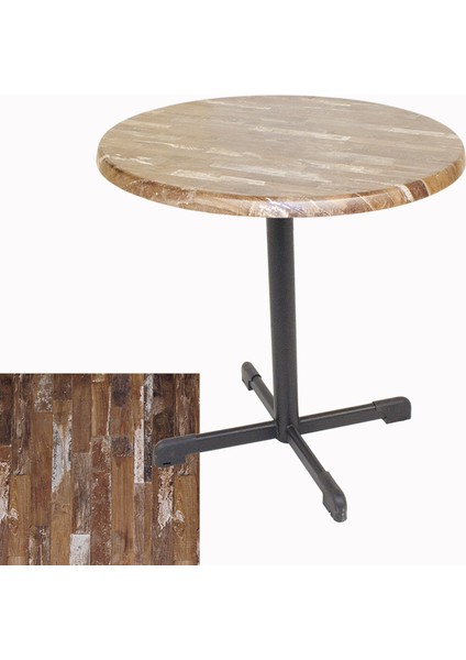 Halley Werzalit Yuvarlak Esb Mutfak Masası Q 80CM - Maracaibo