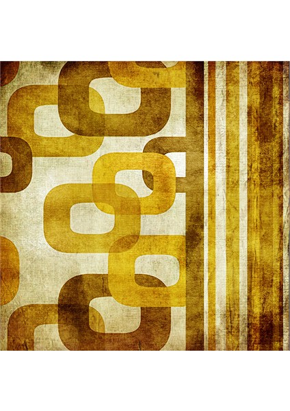 Kahverengi Desenler ve Kalp Doğal Taş Bardak Altlığı 4'lü Set - Natural Stone Coasters indirimleri